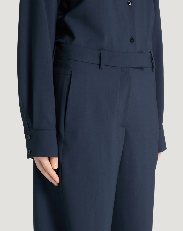 Pantaloni Torino Abito A Portafoglio In Lana