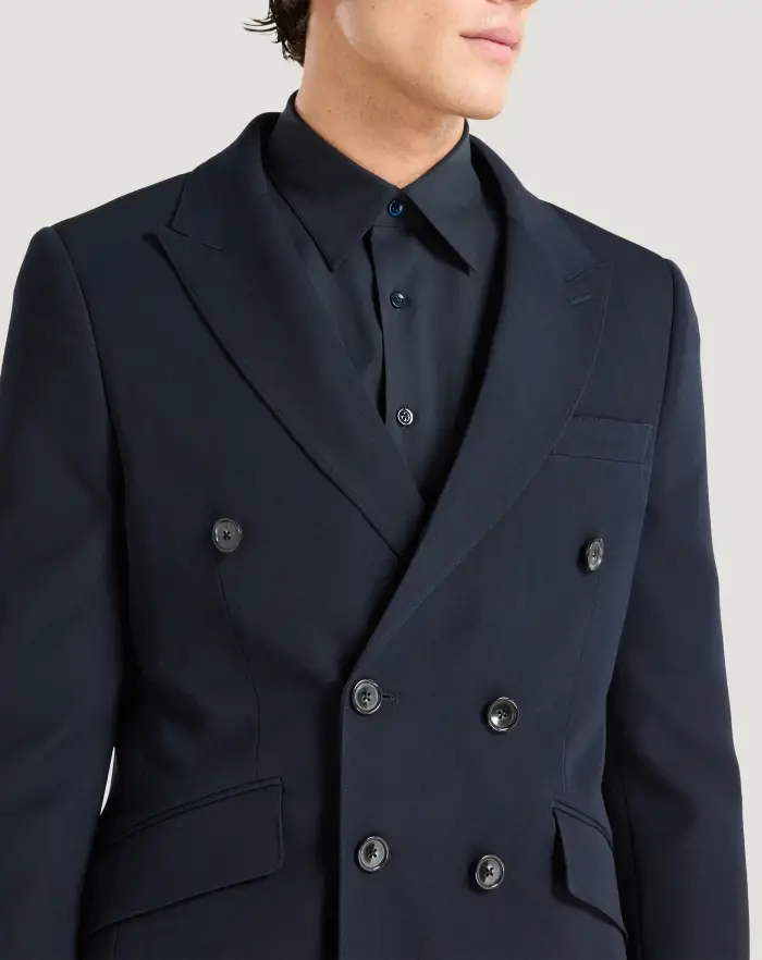 Pantaloni Torino Blazer In Lana Granité