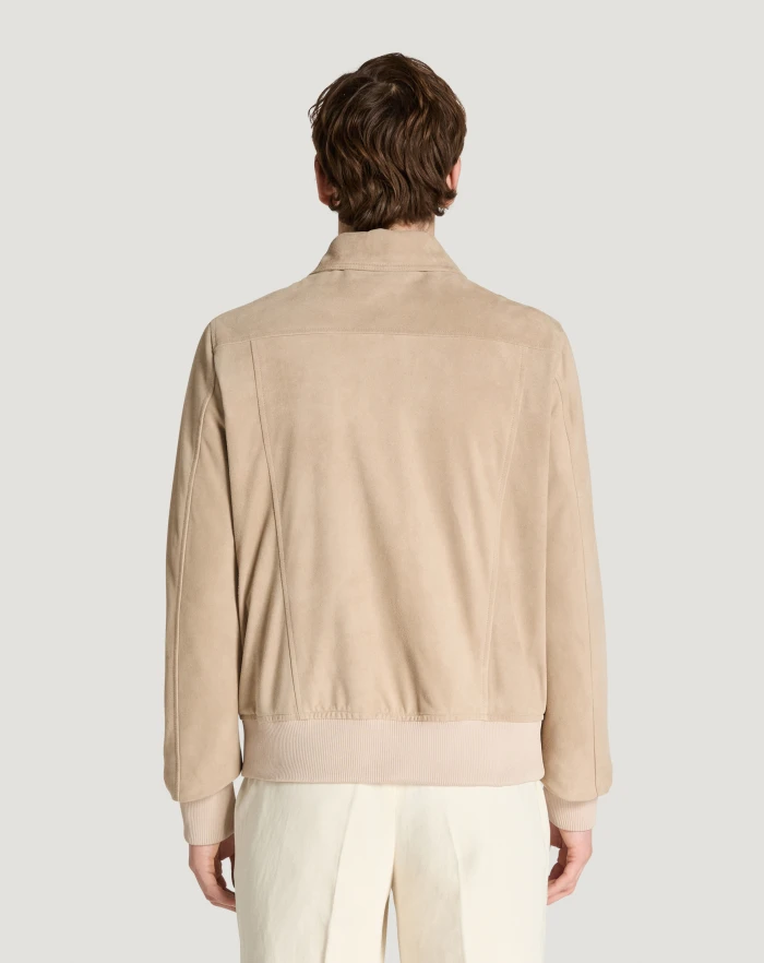 Pantaloni Torino Bomber In Suede