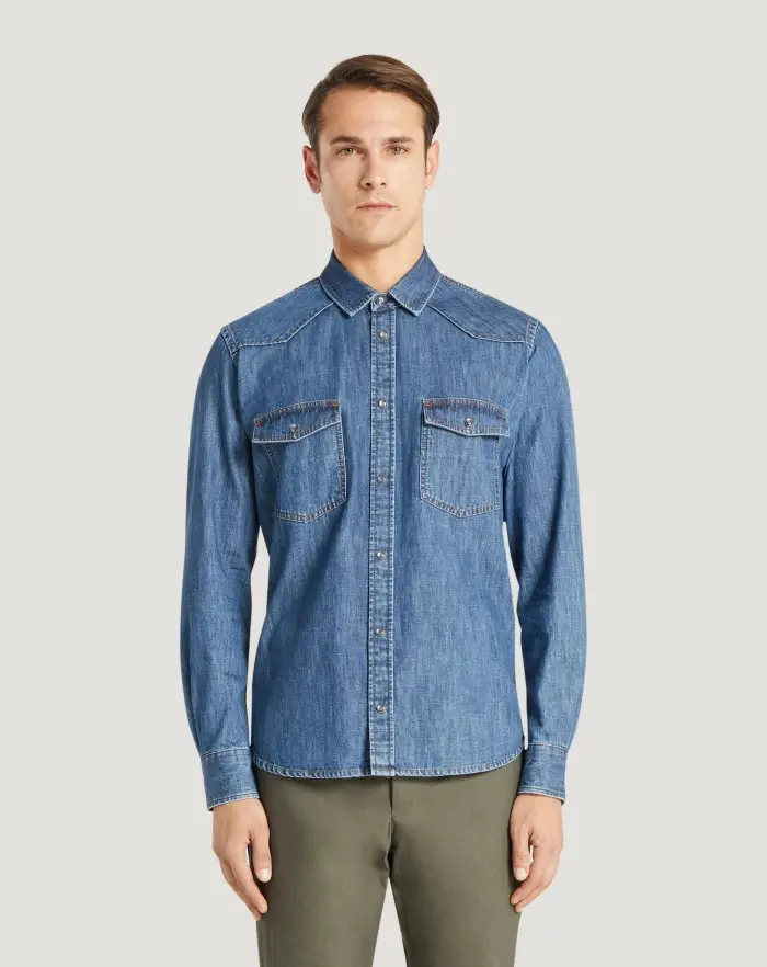 Pantaloni Torino Camicia in denim