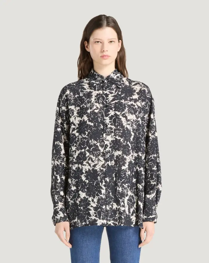 Pantaloni Torino Camicia in georgette stampata