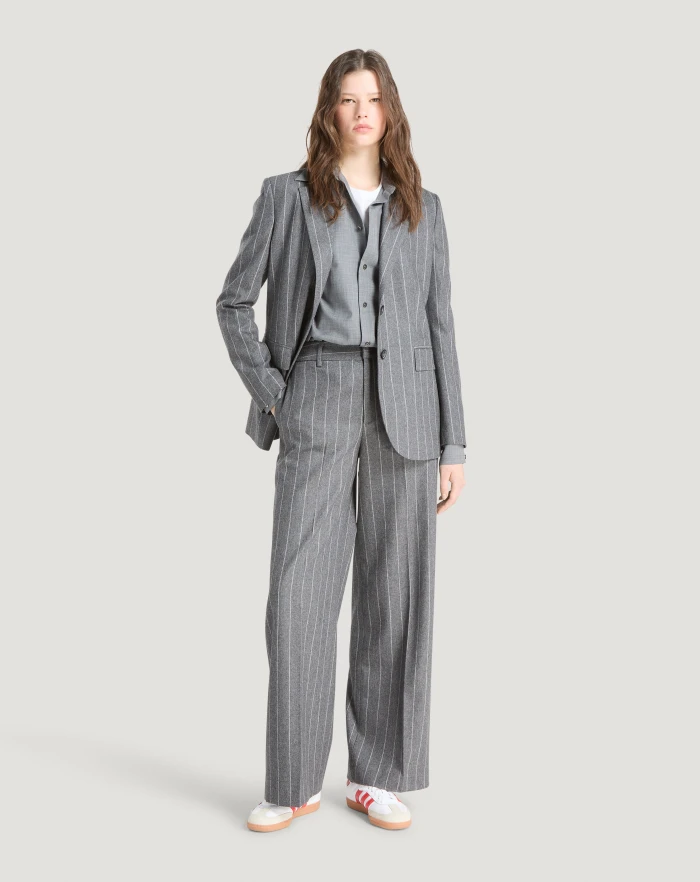 Pantaloni Torino Camicia In Lana