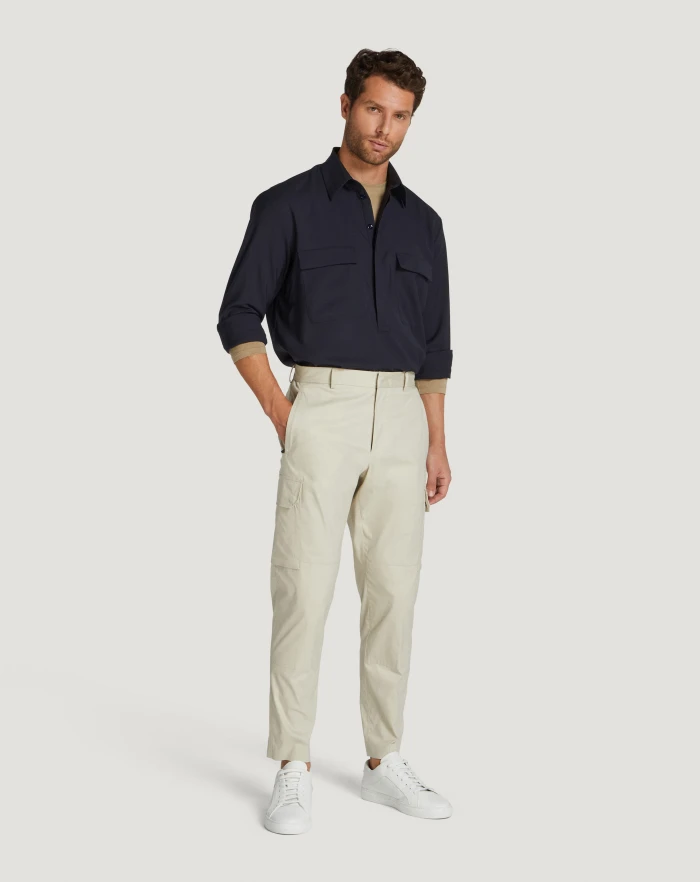 Pantaloni Torino Camicia In Lana