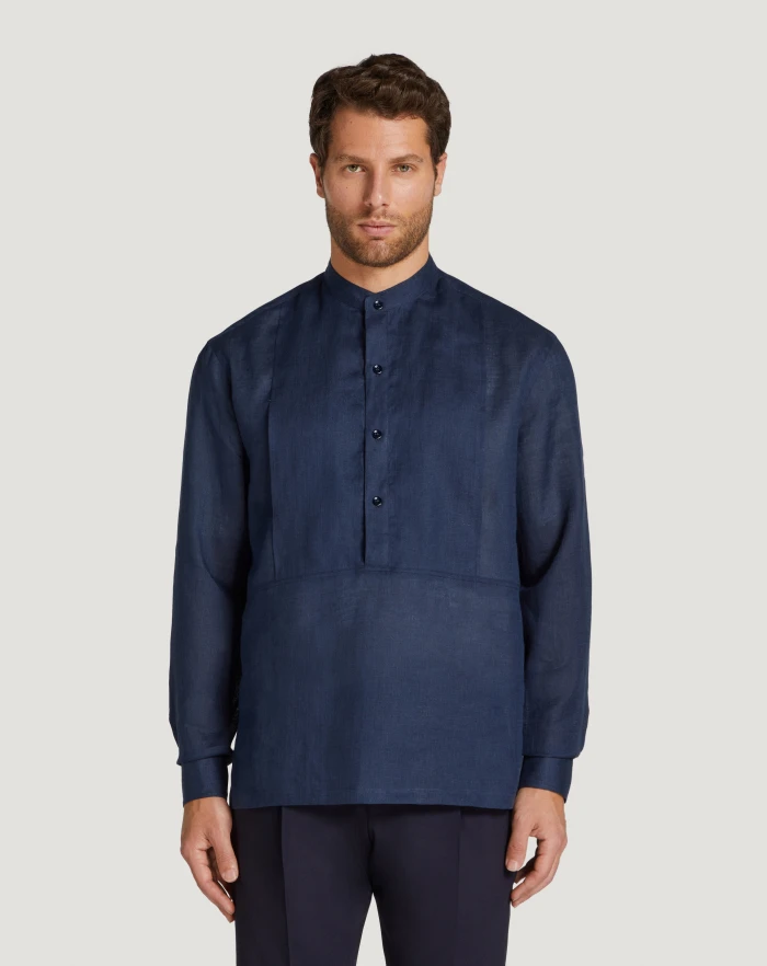 Pantaloni Torino Camicia in lino