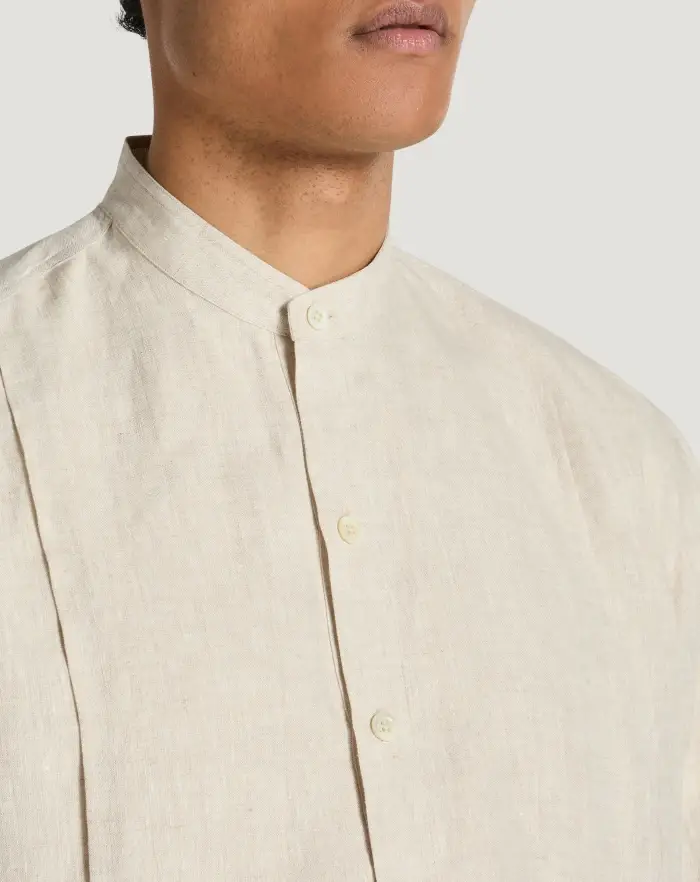 Pantaloni Torino Camicia In Lino