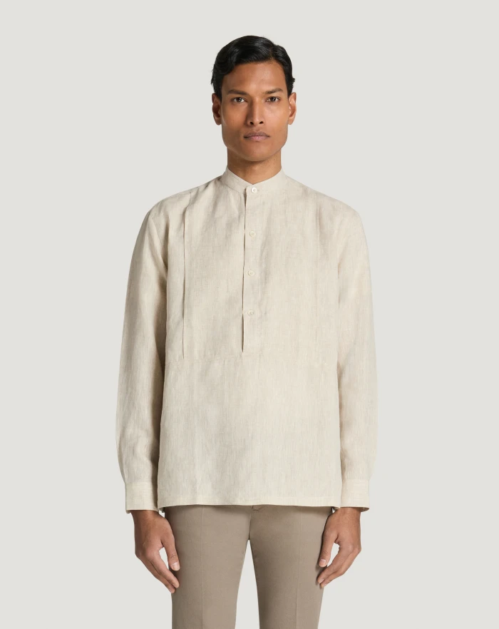 Pantaloni Torino Camicia in lino