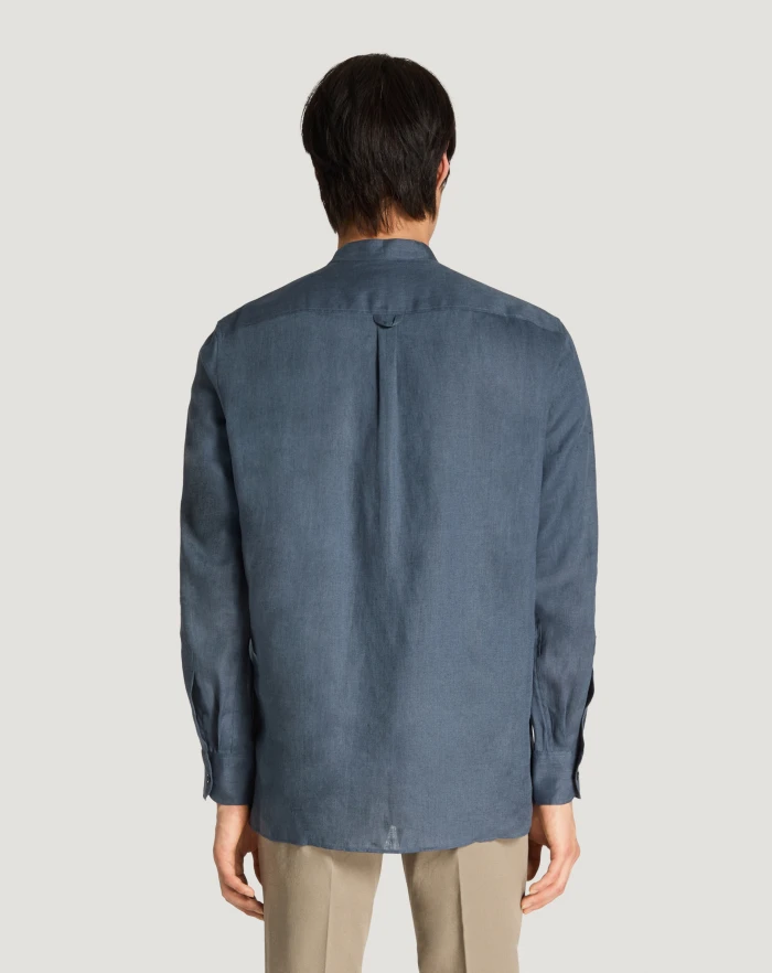 Pantaloni Torino Camicia In Lino