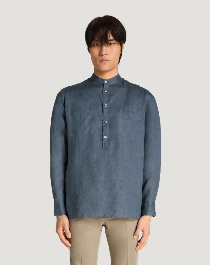 Pantaloni Torino Camicia in lino