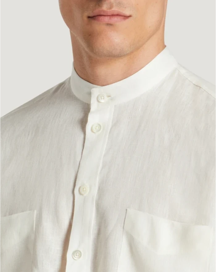 Pantaloni Torino Camicia In Lino