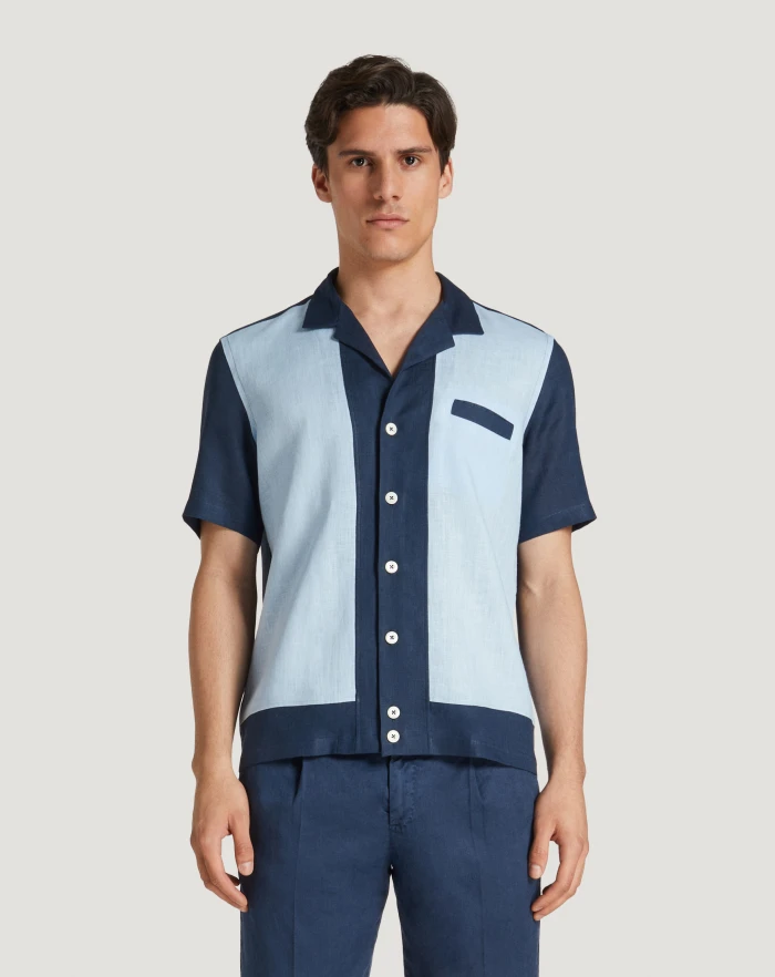 Pantaloni Torino Camicia in lino