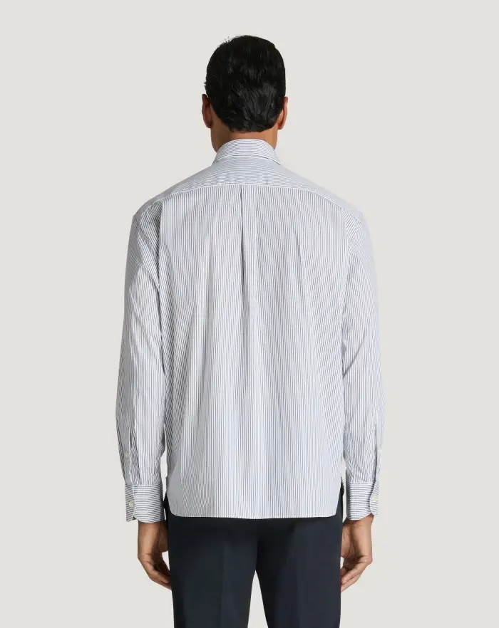 Pantaloni Torino Camicia In Popeline