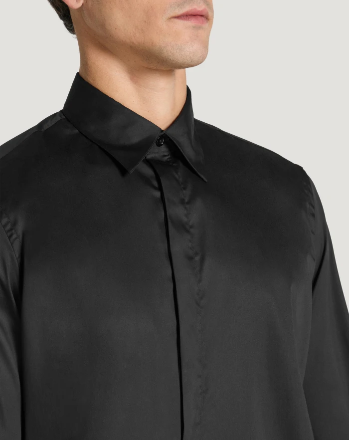 Pantaloni Torino Camicia In Satin