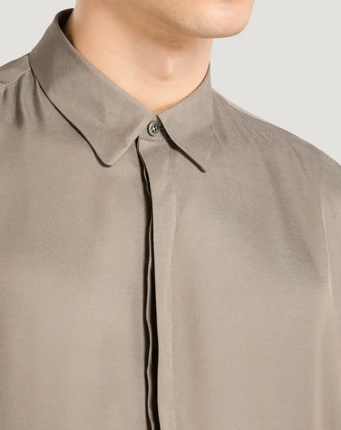 Pantaloni Torino Camicia In Twill