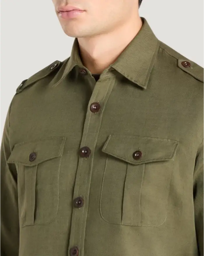 Pantaloni Torino Camicia In Twill