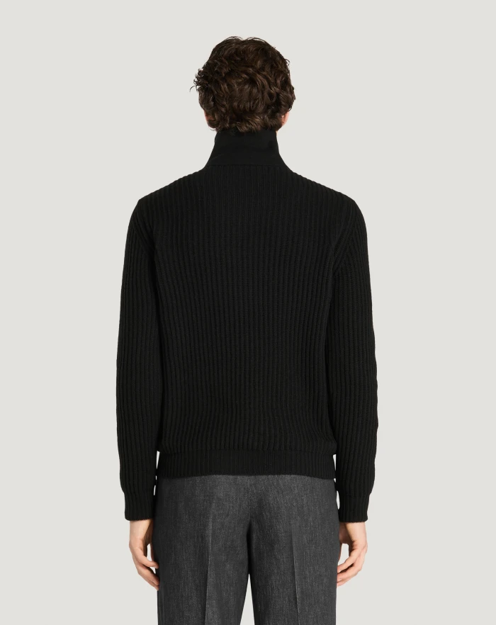 Pantaloni Torino Cardigan In Lana E Cachemire