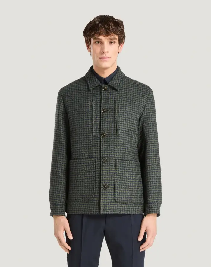 Pantaloni Torino Giacca in drap pied-de-poule