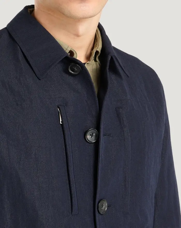 Pantaloni Torino Giacca In Flanella Crinkle