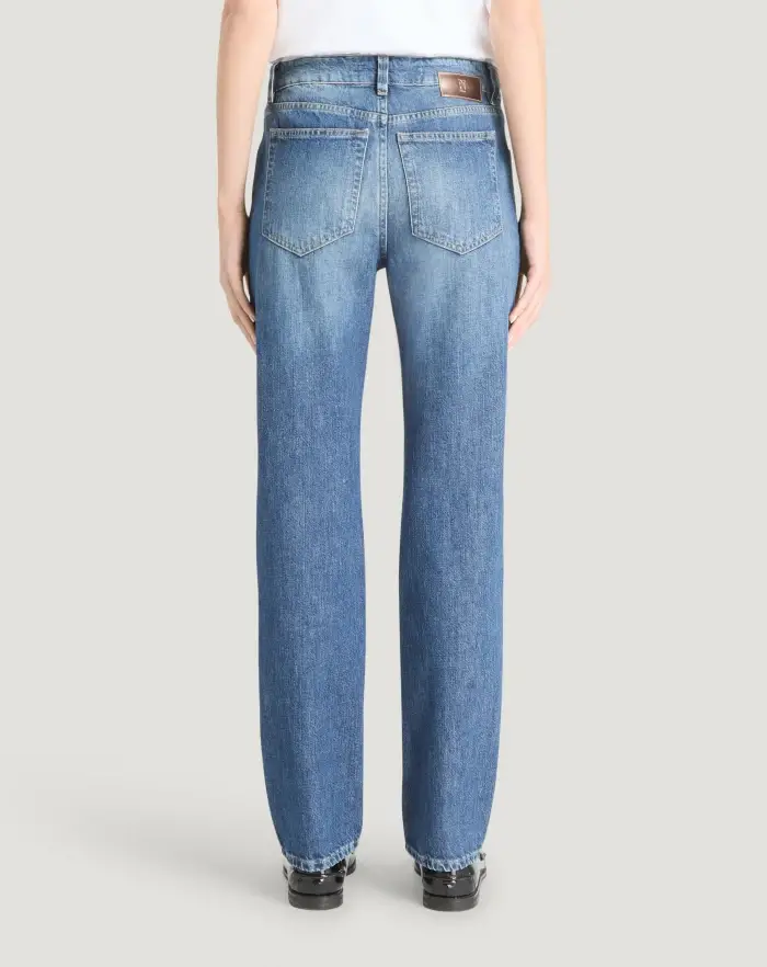 Pantaloni Torino Jeans Alanis In Denim Di Cotone