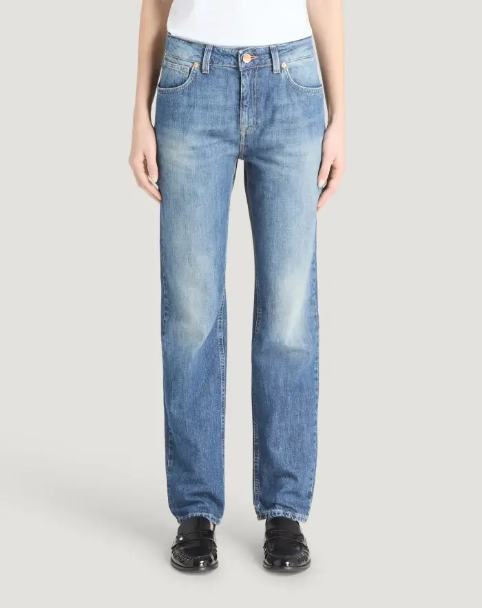 Pantaloni Torino Jeans Alanis in denim di cotone