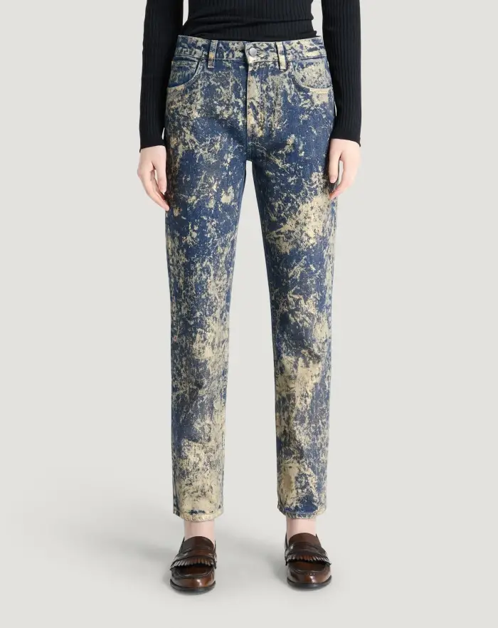 Pantaloni Torino Jeans Alanis in denim di cotone