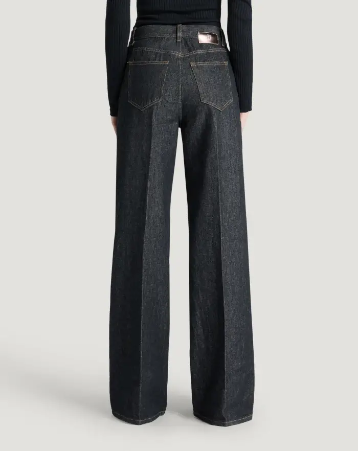 Pantaloni Torino Jeans Cyndi In Black Denim