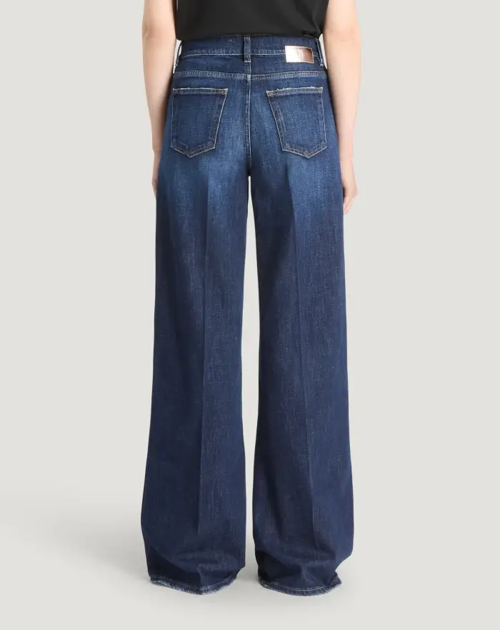 Pantaloni Torino Jeans Cyndi In Denim Loose