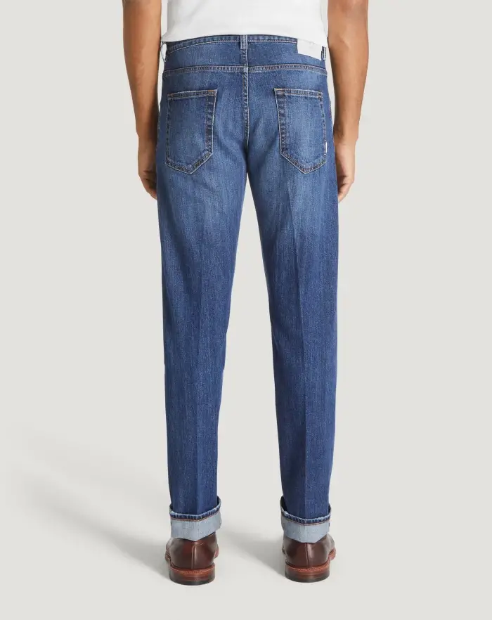 Pantaloni Torino Jeans Dub In Denim Organico