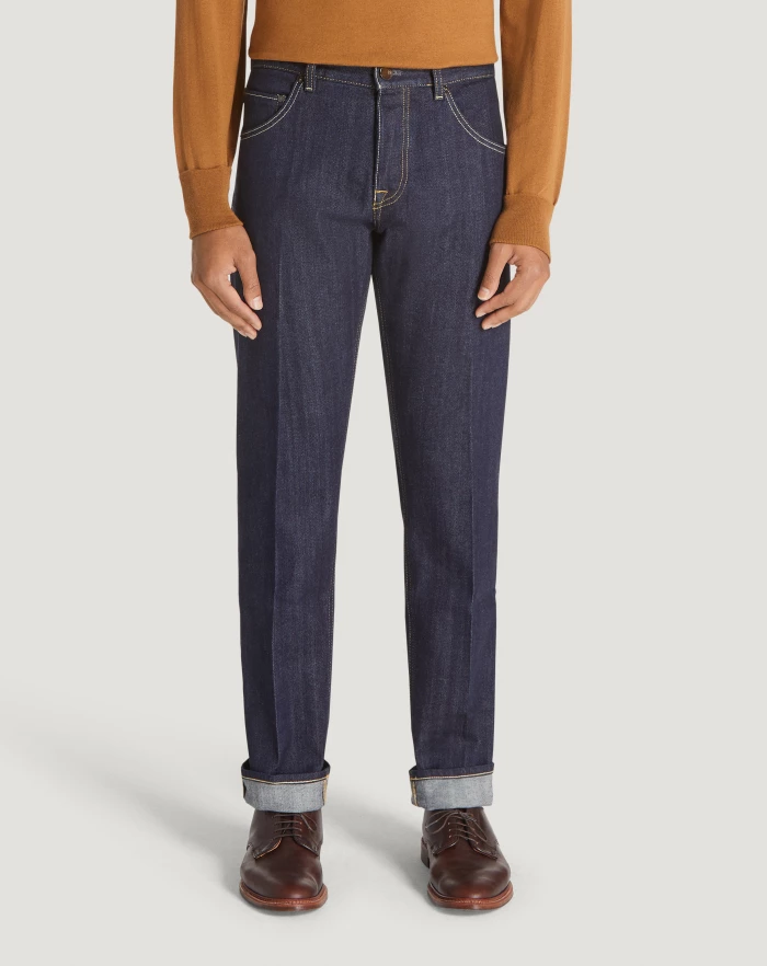 Pantaloni Torino Jeans Dub in denim organico