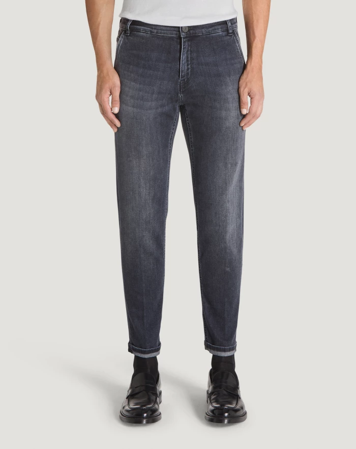 Pantaloni Torino Jeans Indie in denim soft touch