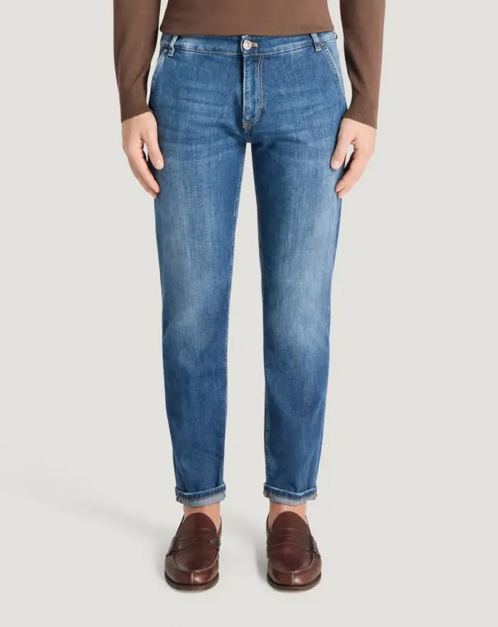 Pantaloni Torino Jeans Indie in denim soft touch