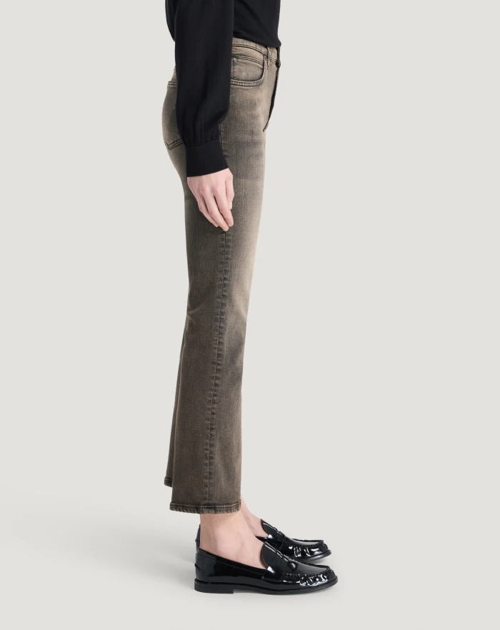 Pantaloni Torino Jeans Kim In Black Denim Stretch