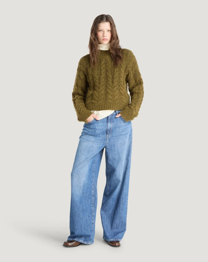 Pantaloni Torino Jeans Miley In Denim Di Cotone