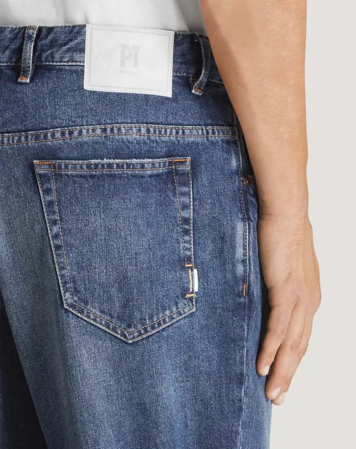 Pantaloni Torino Jeans Rebel In Denim Vintage