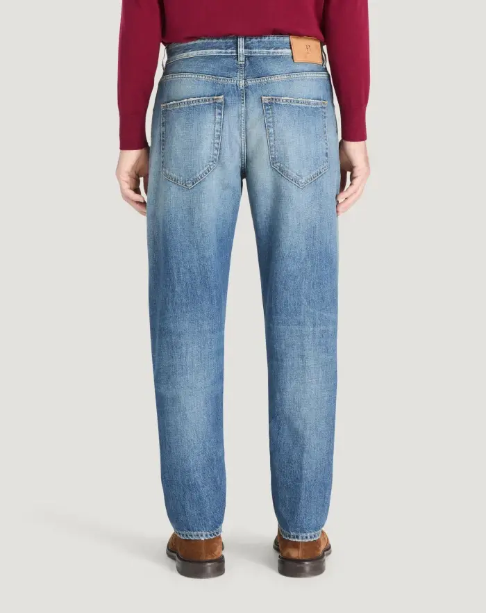 Pantaloni Torino Jeans Reggae In Denim Di Cotone