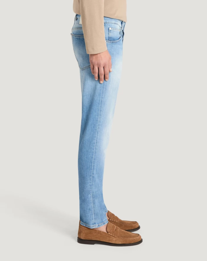 Pantaloni Torino Jeans Reggae In Denim Soft Touch