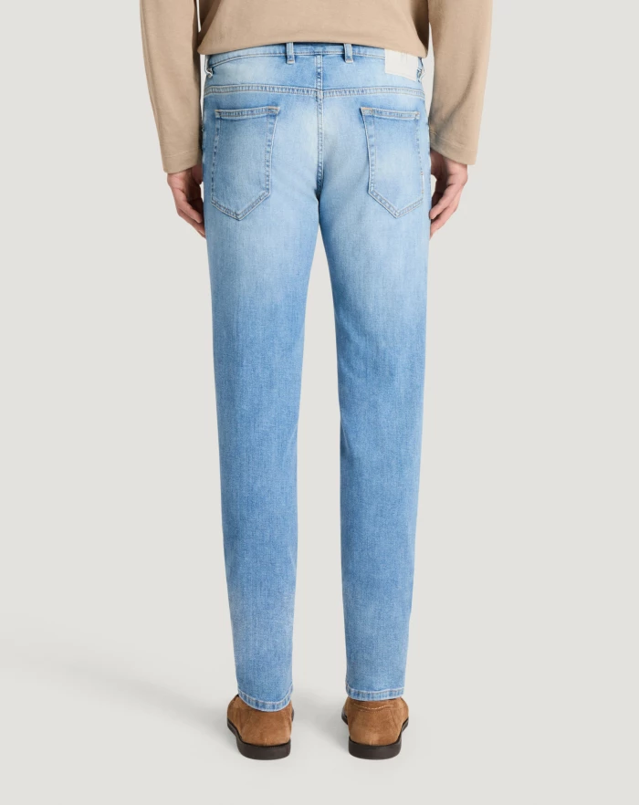 Pantaloni Torino Jeans Reggae In Denim Soft Touch