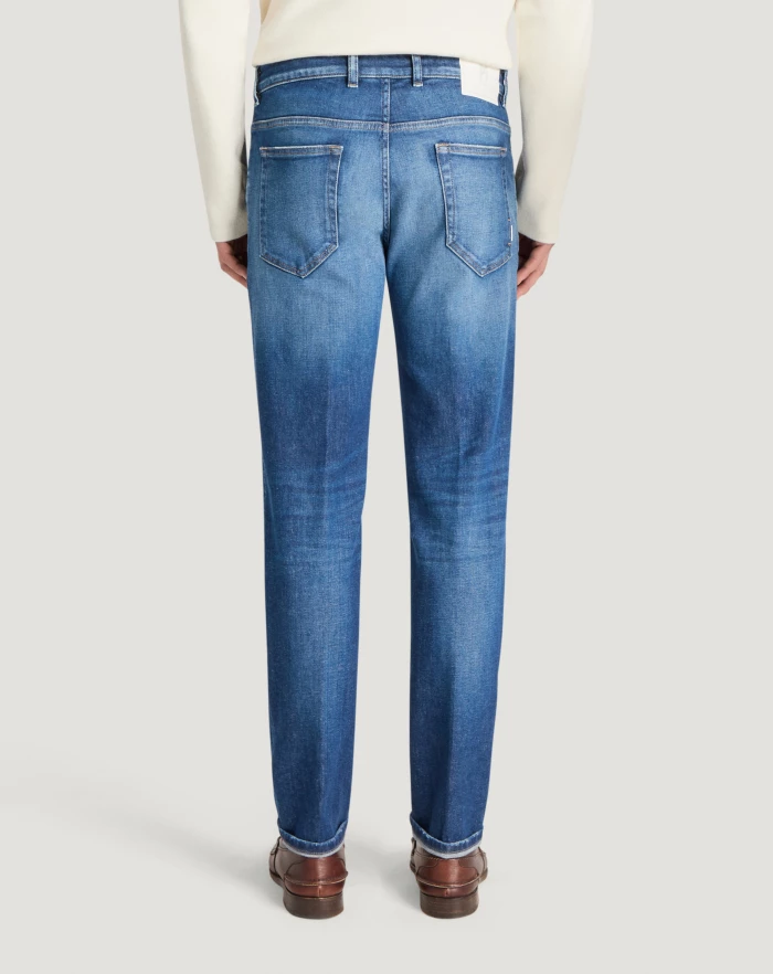 Pantaloni Torino Jeans Reggae In Denim Stretch