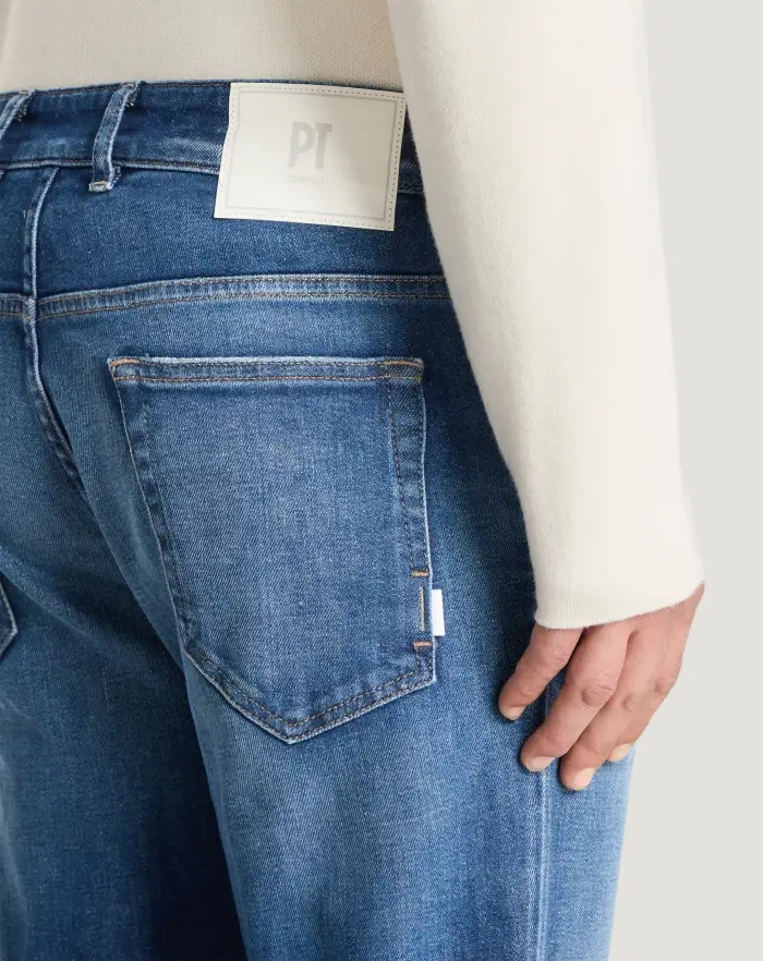 Pantaloni Torino Jeans Reggae In Denim Stretch