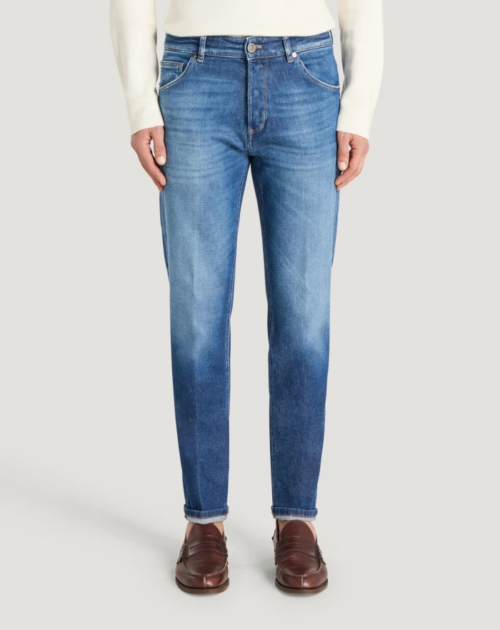 Pantaloni Torino Jeans Reggae in denim stretch