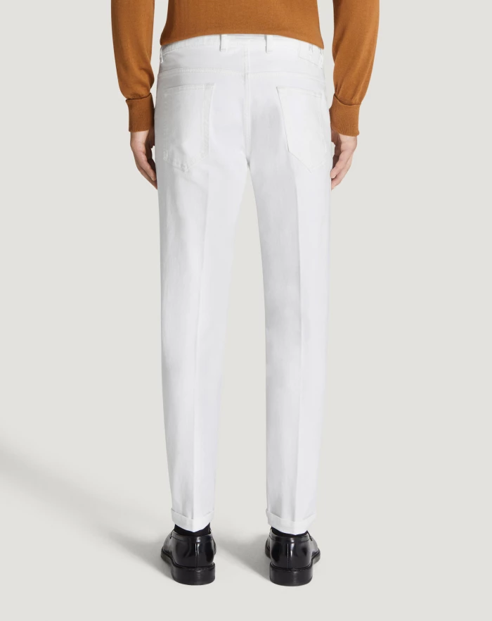 Pantaloni Torino Jeans Reggae In Denim Superwhite