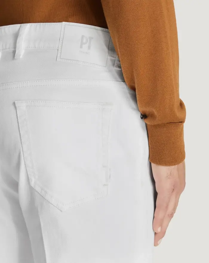 Pantaloni Torino Jeans Reggae In Denim Superwhite