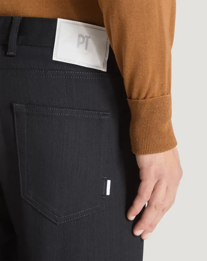 Pantaloni Torino Jeans Rock In Denim Super Black