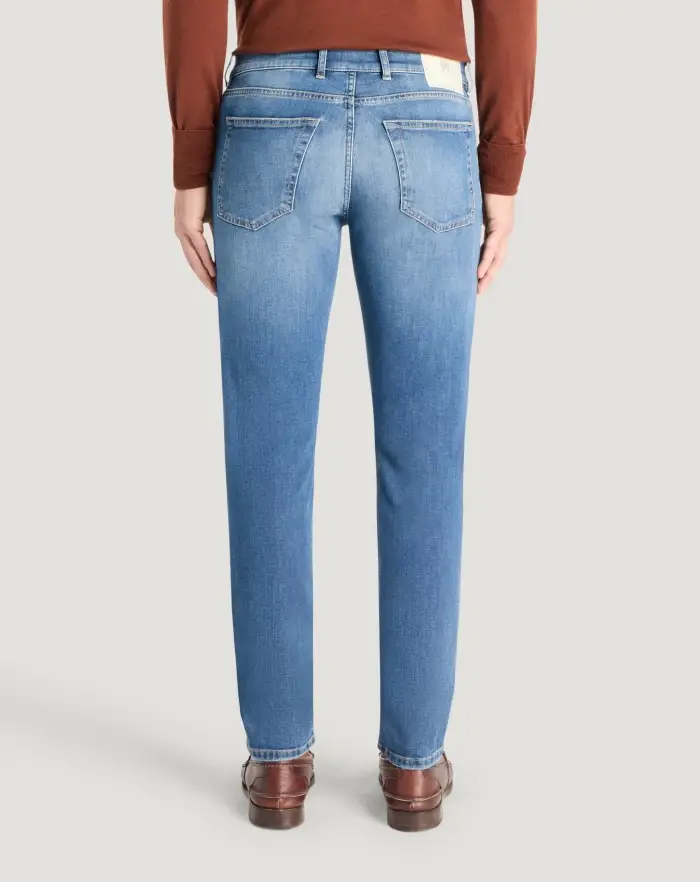 Pantaloni Torino Jeans Swing In Denim Soft Touch