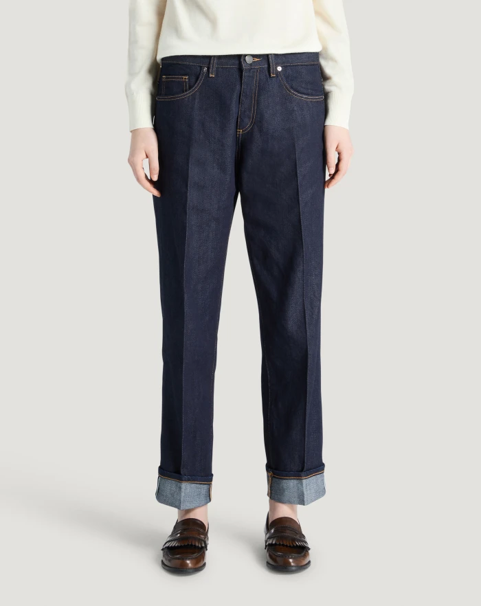 Pantaloni Torino Jeans Tina in denim supersoft