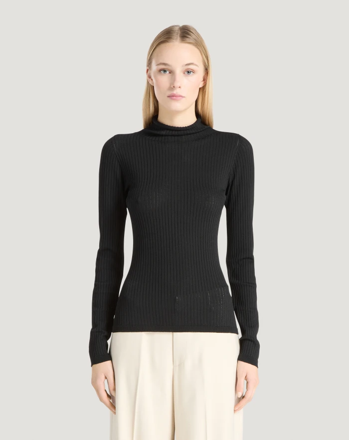 Pantaloni Torino Maglia dolcevita in viscosa