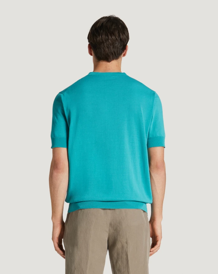 Pantaloni Torino Maglia In Cotone