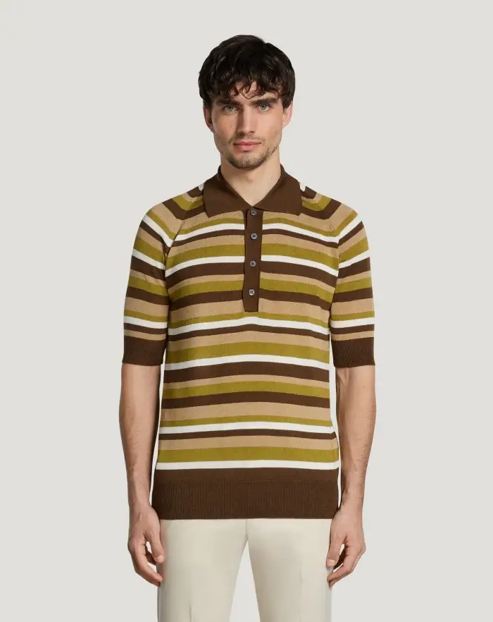 Pantaloni Torino Maglia in cotone e viscosa