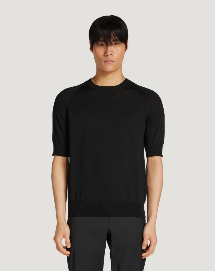 Pantaloni Torino Maglia in cotone e viscosa