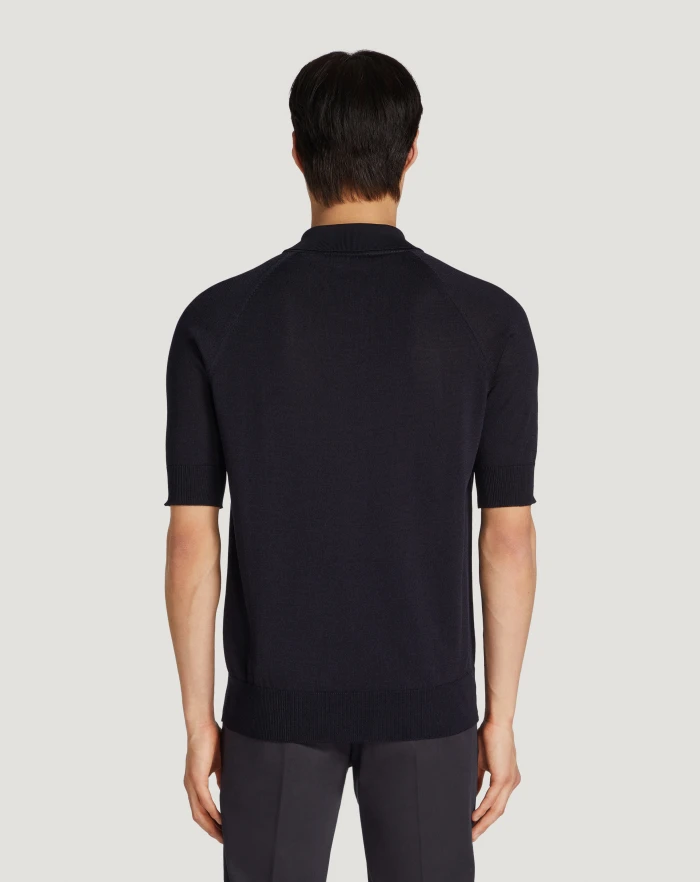 Pantaloni Torino Maglia In Cotone E Viscosa