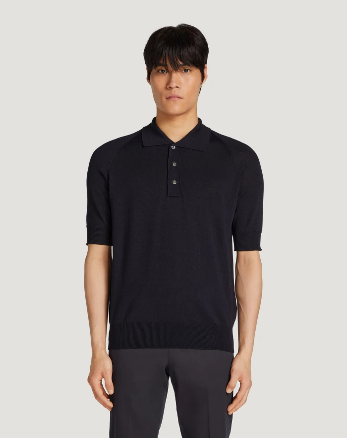 Pantaloni Torino Maglia in cotone e viscosa